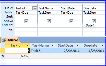 Nest a query inside another query or in an expression by using a subquery