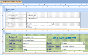 subform design