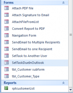 form attach in outlook