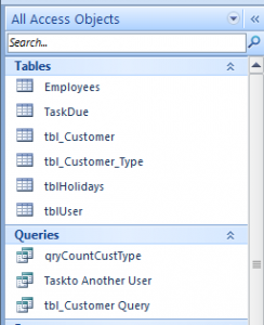 table in outlook
