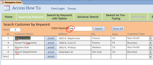 search by keyword