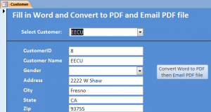 convert and email