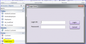 audit login